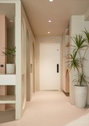 「柔弧与暖调织就的治愈居所」家居设计诠释