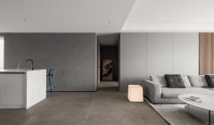 【极简灰调美学：在克制中拥抱高级质感的家居叙事】